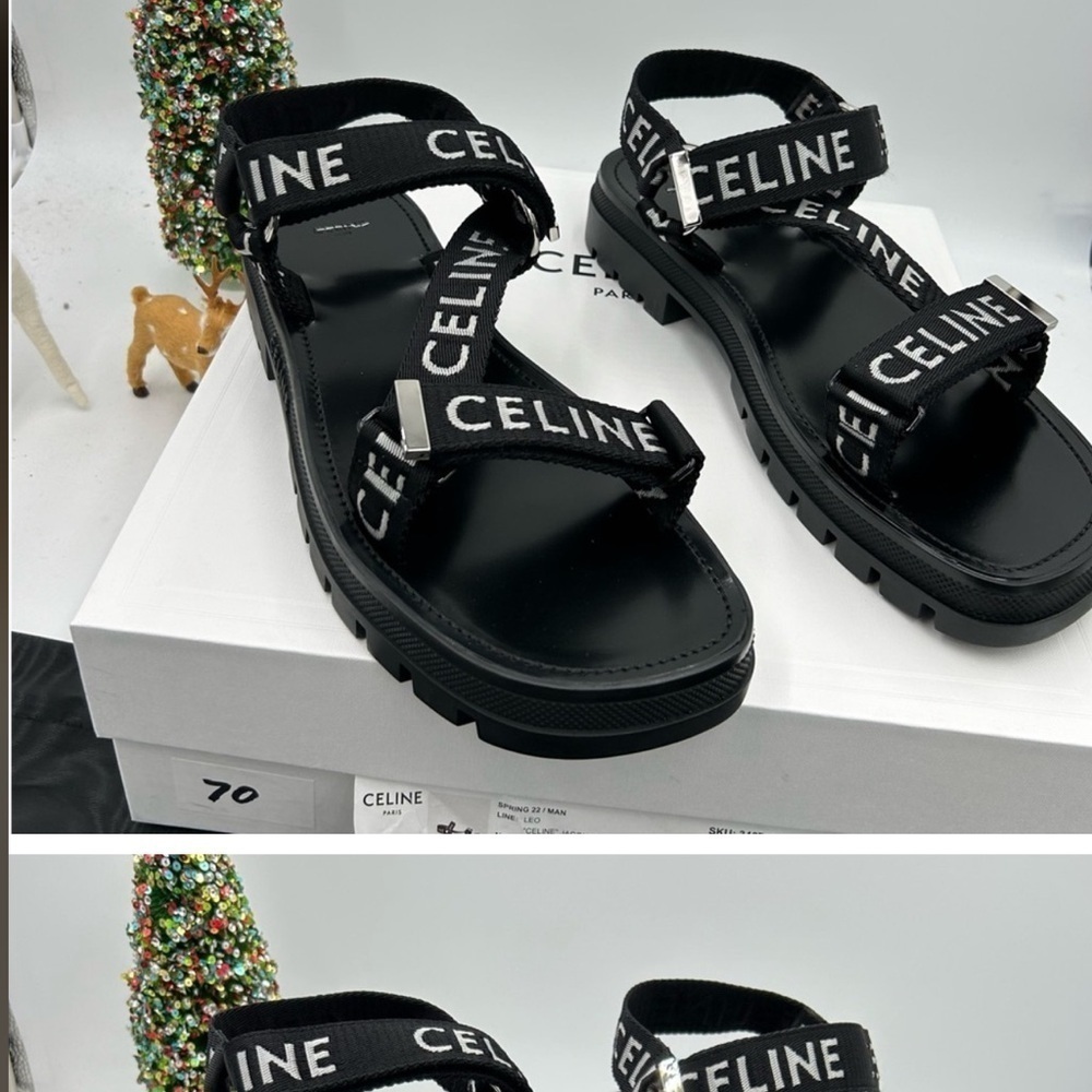 Man, Celine, Leo strappy sandals size 46 in Italy